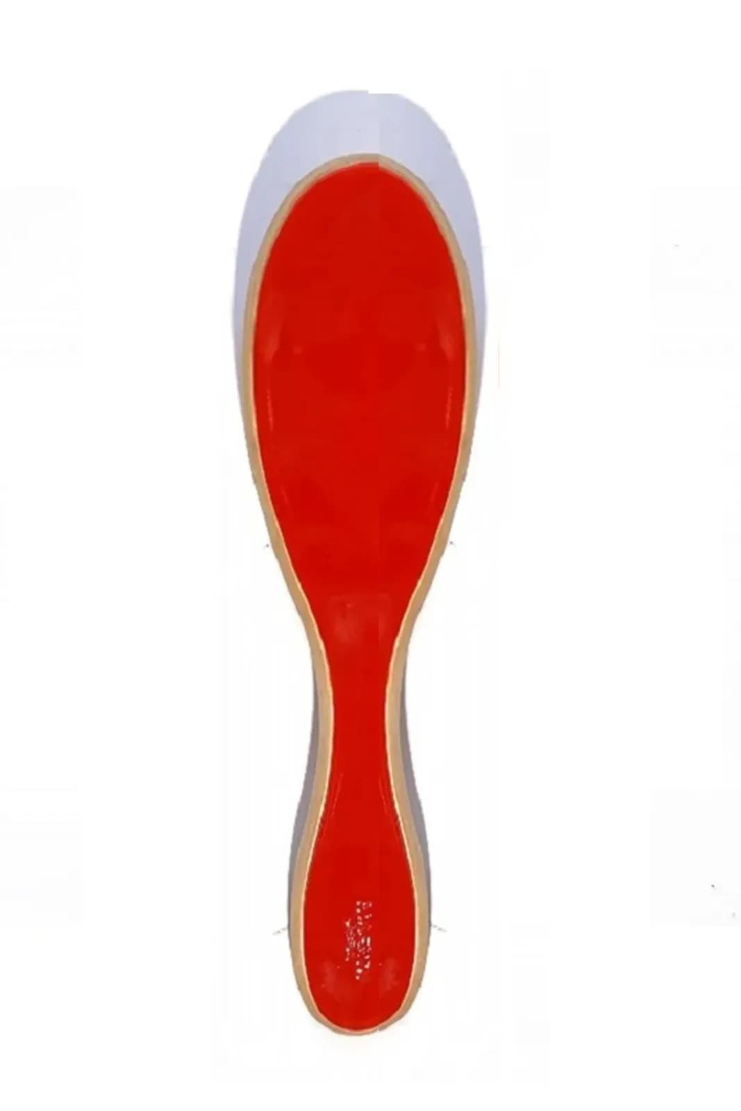 red love kırmızı bambu tarak